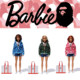 珍藏版 芭比娃娃 Barbie 鲨鱼卫衣 Bape 日本潮牌联名合作款