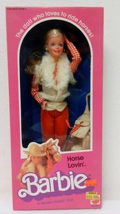 Lovin Horse 1982 宠物 Barbie 开口笑 古董 爱马队长 芭比娃娃