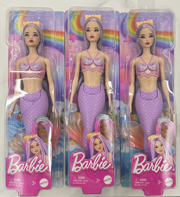 Barbie mermaid 芭比娃娃 美人鱼 Odile 脸模 2024