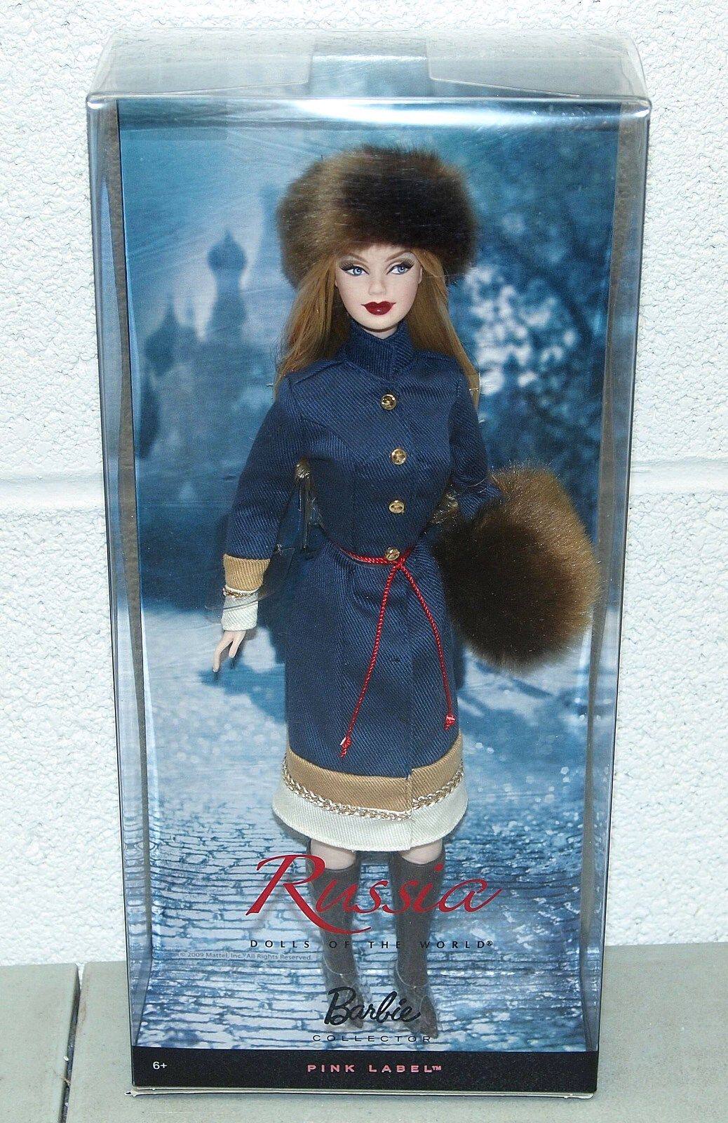 barbie world collection russia 俄罗斯世界风情 珍藏版芭比娃娃