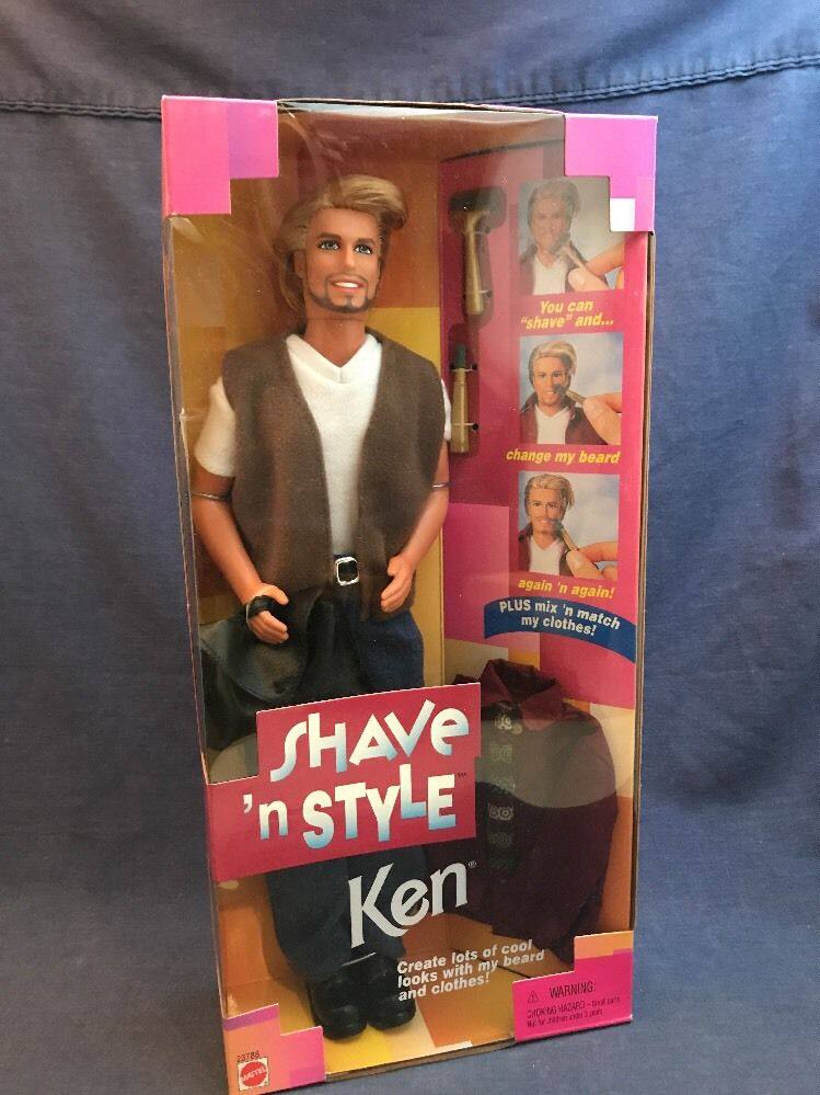 barbie shave n style ken 1999 肯 刮胡子 乐趣 芭比娃娃男友