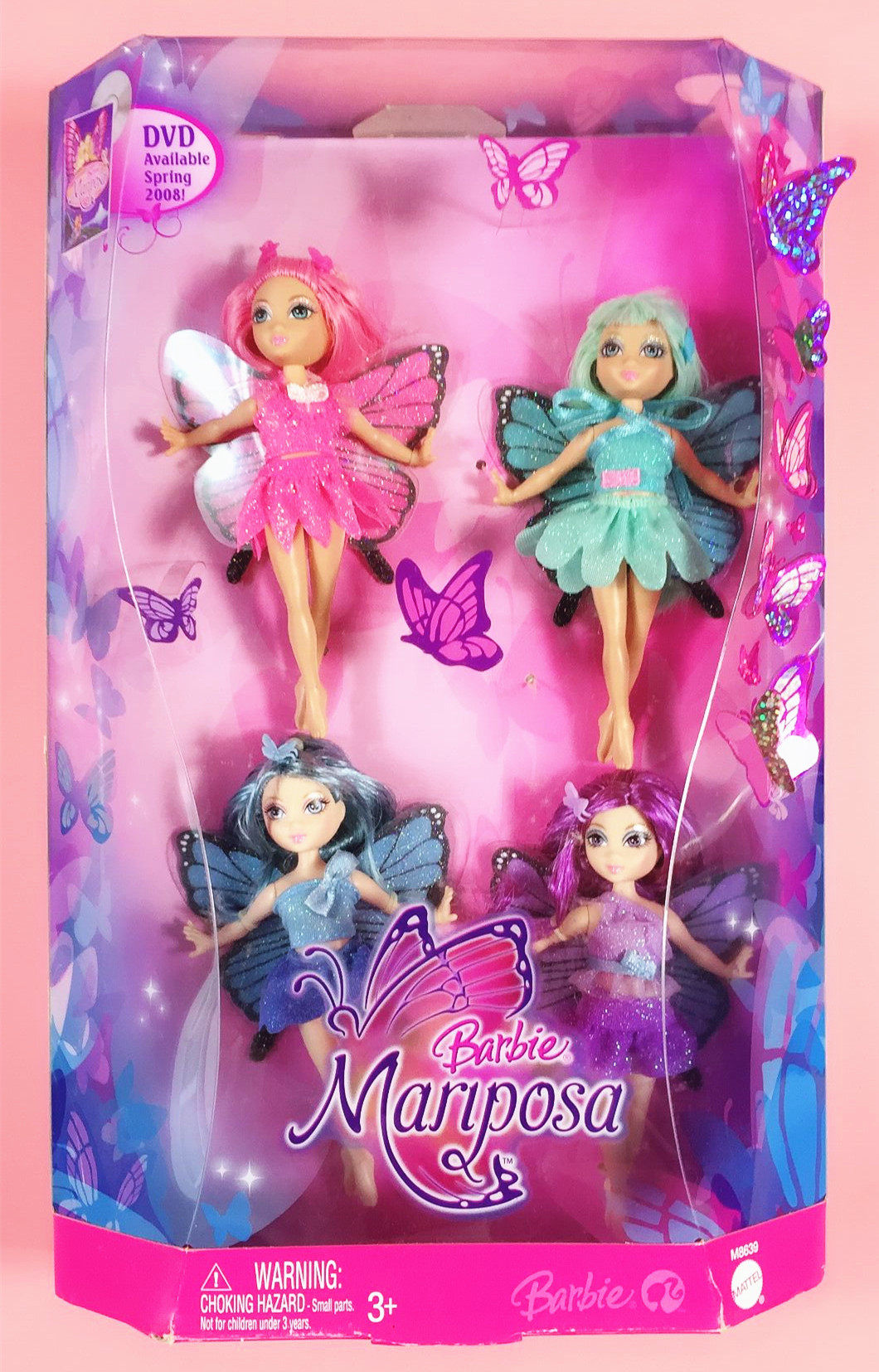 barbie mariposa 2007 曼瑞莎 蝴蝶仙子 小精灵 芭比娃娃