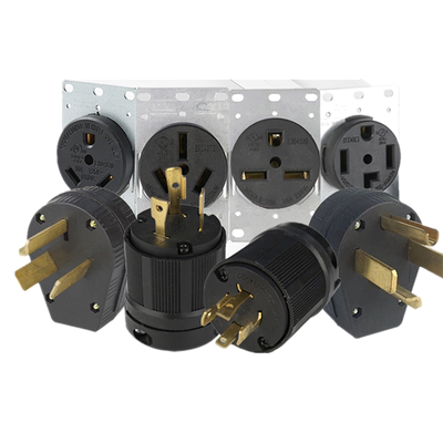 50A大功率美式标发电机插头插座