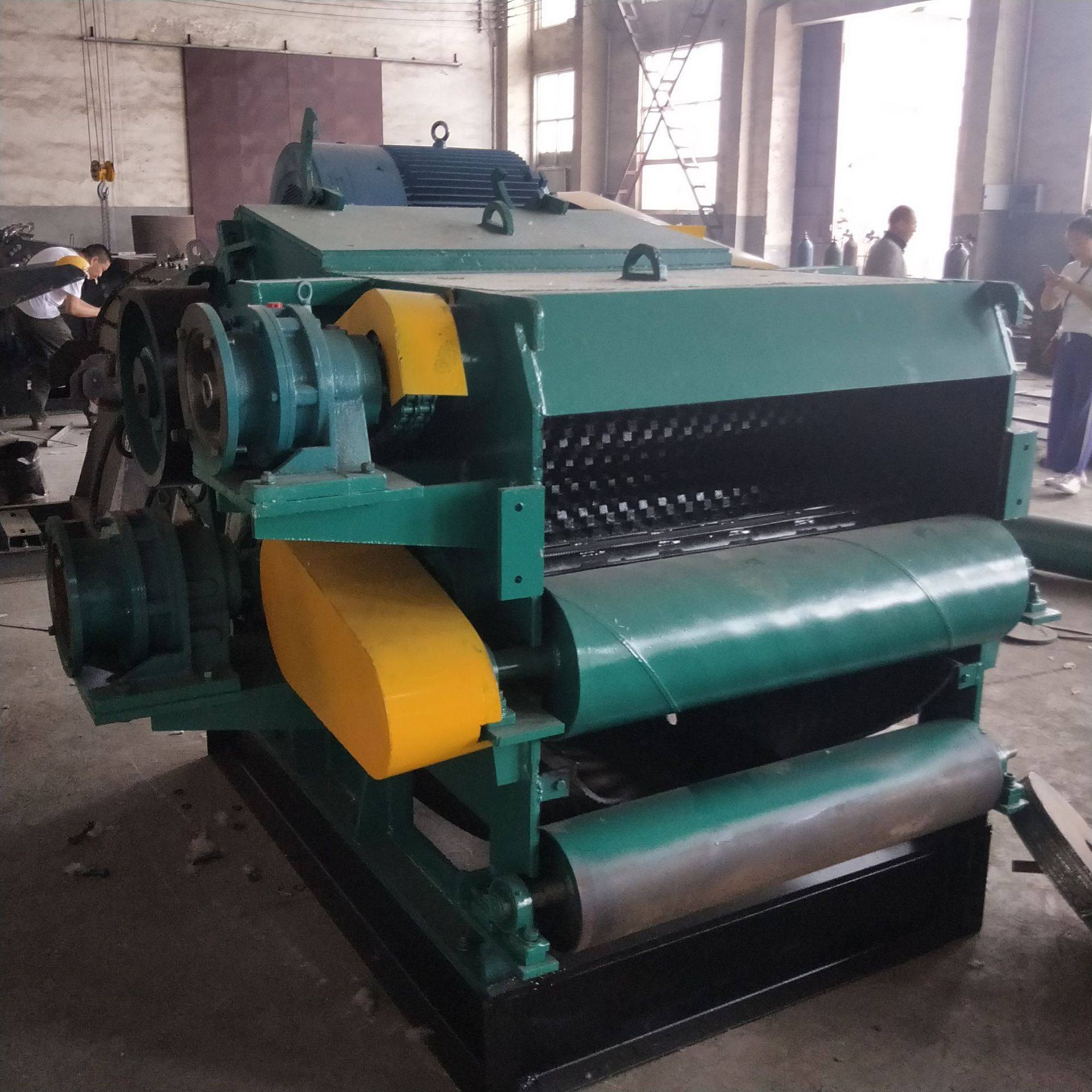 山东鼓式木材削片机 216型树桩竹子削片机 多功能方木圆木切片机