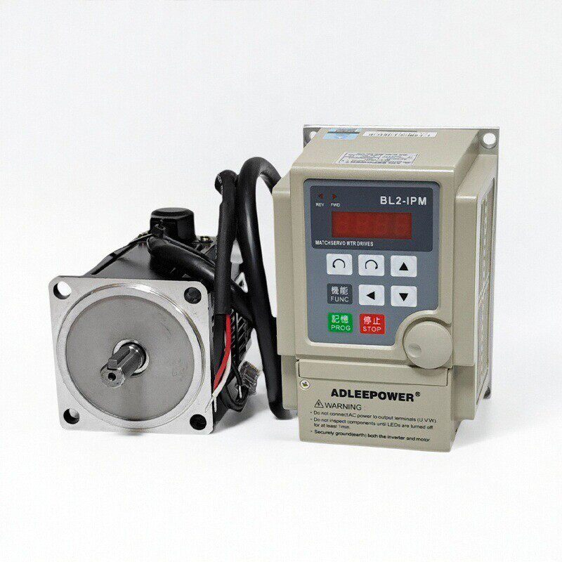 ADLEEPOWER爱德利AM-180H无刷电机220V高速BL2-102H调速6000转
