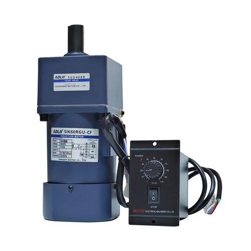 ADLII爱德里60W交流220V调速电机5IK60RGU-CF齿轮减速马达5GU40KB