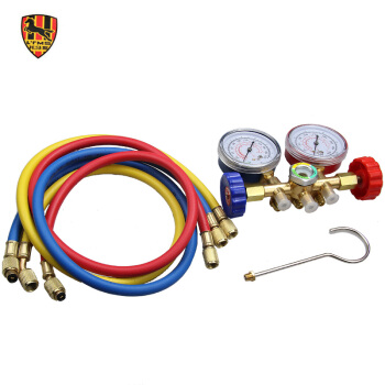 托马斯（LTMS）冷煤表汽车空调加氟表R134a冷媒表雪种压力表制冷