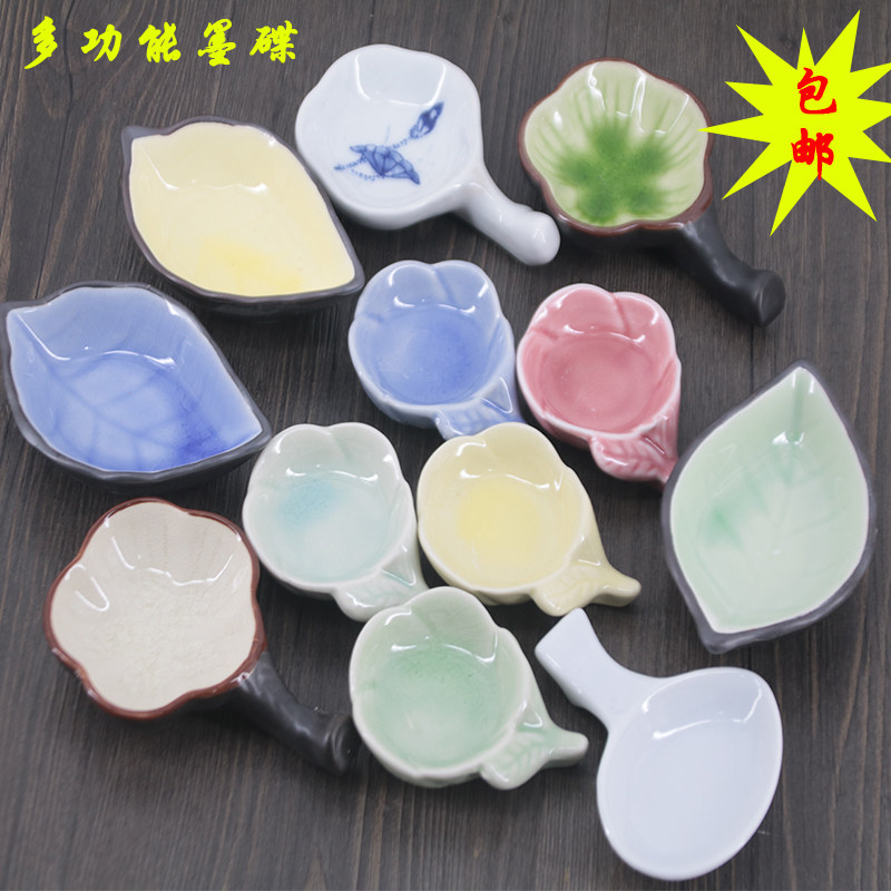 新品多功能冰裂小号笔洗陶瓷墨碟家用文房四宝学生用品