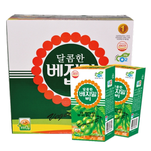 倍吉美尔微甜豆乳饮料B型豆乳早餐奶豆奶饮料饮品冲饮190ml×16