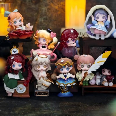 正版 幽灵keeno二代神秘宝物盲盒潮流公仔手办玩具女礼物创意摆件