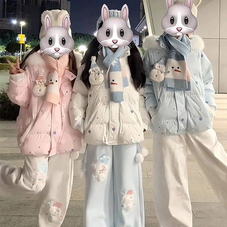 女童冬季羽绒服2026新款12岁15中大童学生洋气巨好看保暖棉服外套