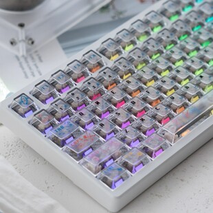 孤独摇滚键帽PC透光适配迈从Ace68前行者X87 ROG夜魔 美加狮MAD60