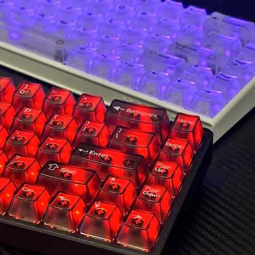 雾透键帽透光适配wooting迈从G87/K99美加狮mad60 made68夜魔ATK