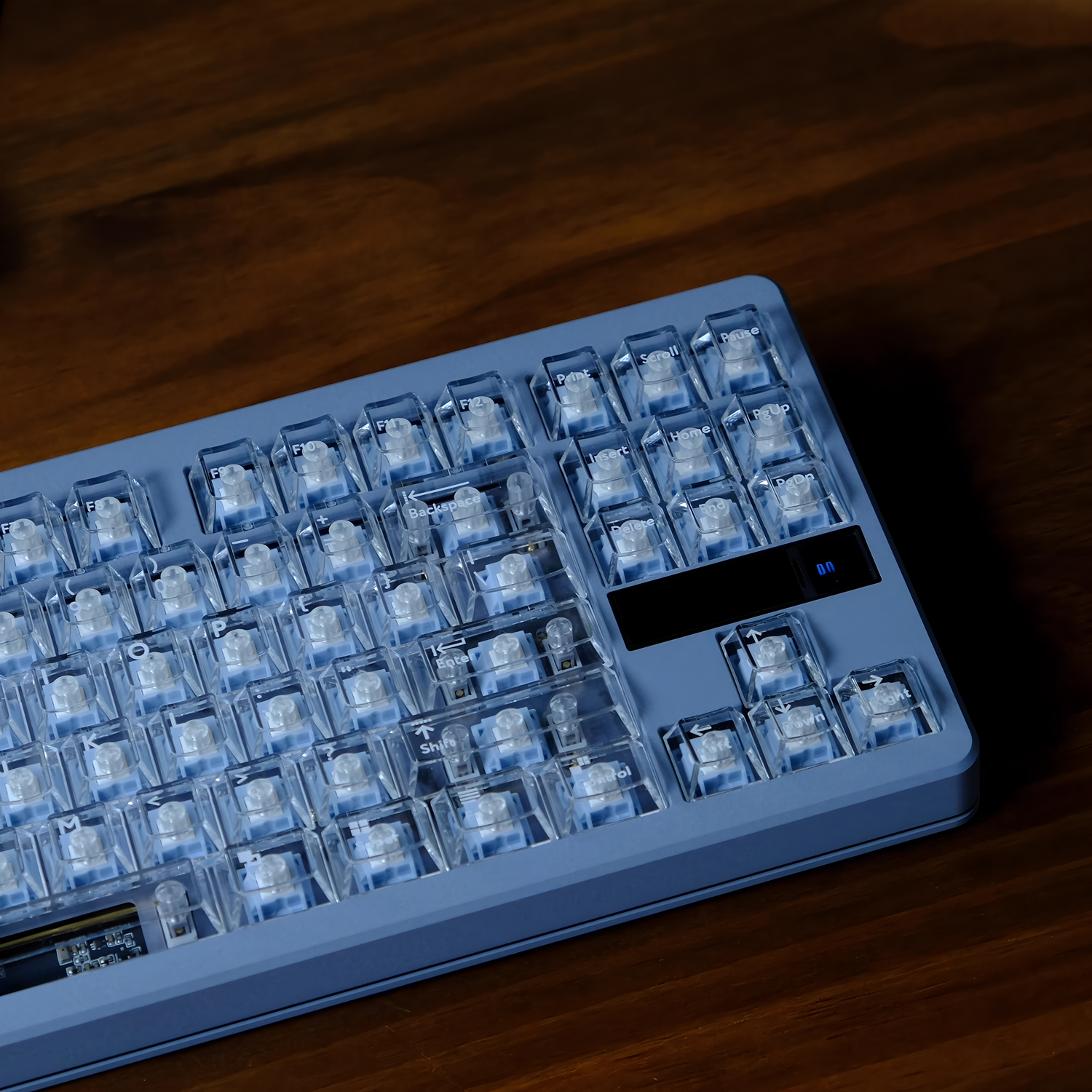 透明键帽透光PC适配mande68迈从Ace60前行者X87夜魔狼蛛F98魔导士