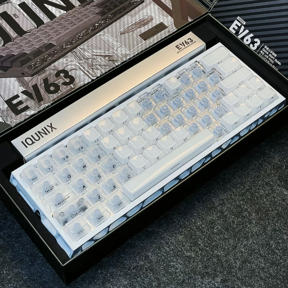 XVX西湖水果冻键帽适配EV63迈从Ace68夜魔小蜜蜂made68前行者X87图片