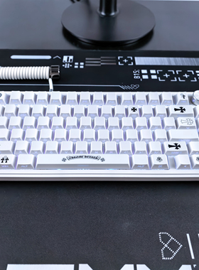 克罗心键帽侧刻透光适配made68迈从Ace68前行者X87魔导士ATKRS6