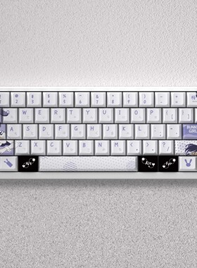 樱岛麻衣键帽侧刻透光适配made68迈从Ace60狼蛛F87 ATKRS6美加狮