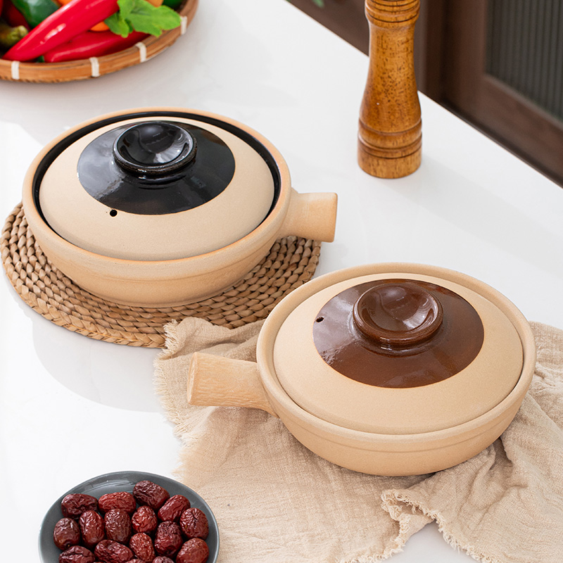 罗妈砂锅广式啫啫煲仔饭专用砂锅单柄土砂锅商用耐高温干烧不裂