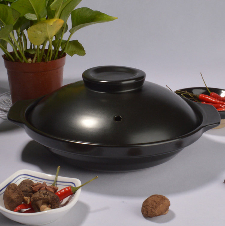 金华新款大众锂瓷耐高温黄焖鸡砂锅有盖家用 然气炖汤粥煲煮煎熬