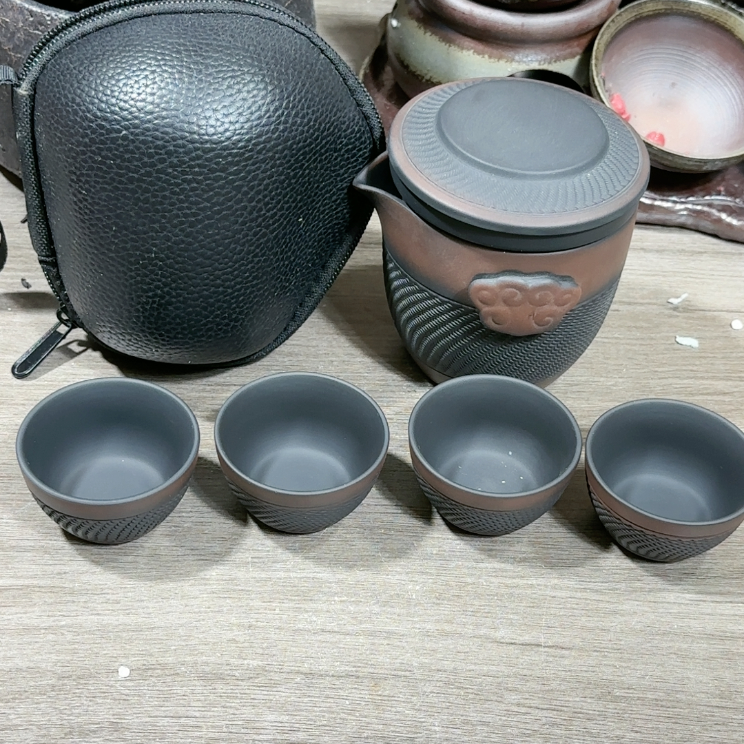 紫陶旅行茶具套装
