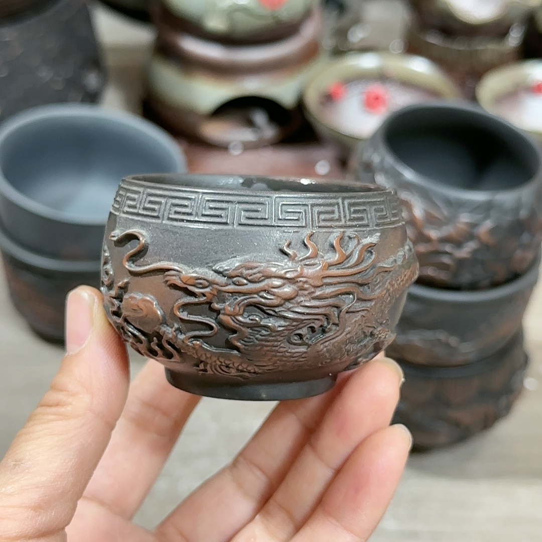 云南建水紫陶杯子