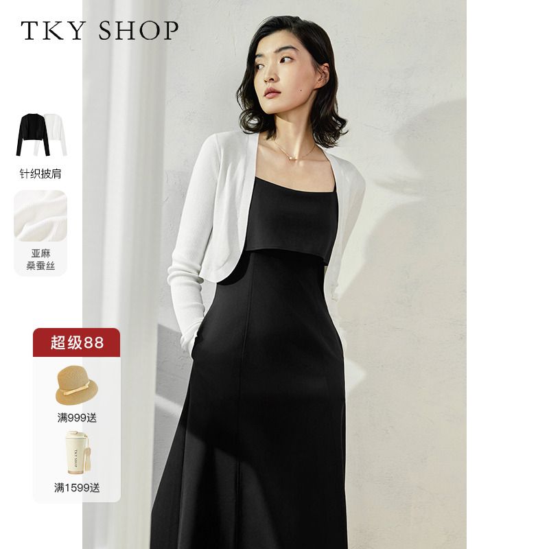 TKYSHOP薄开衫披肩外搭