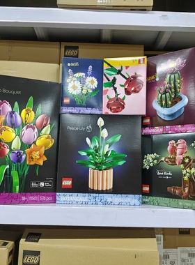 LEGO乐高花植积木11509/10328/11501/11504/10280/10374玩具10370