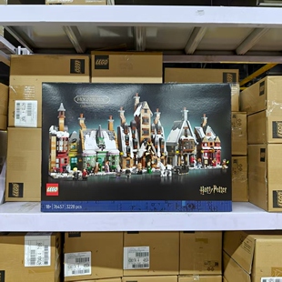 LEGO乐高积木儿童玩具哈利波特76457霍格莫德村儿童拼搭礼物摆件