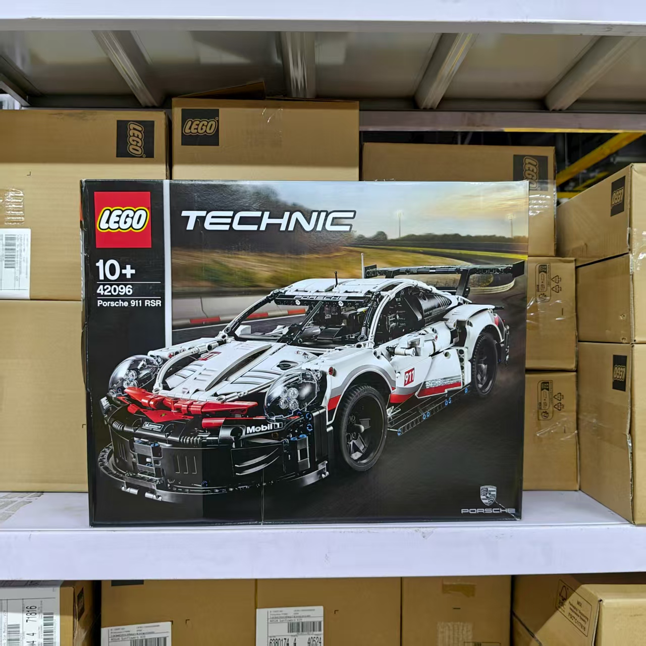 LEGO乐高白色保时捷911RSR赛车42096机械组已拼好积木男玩具礼物