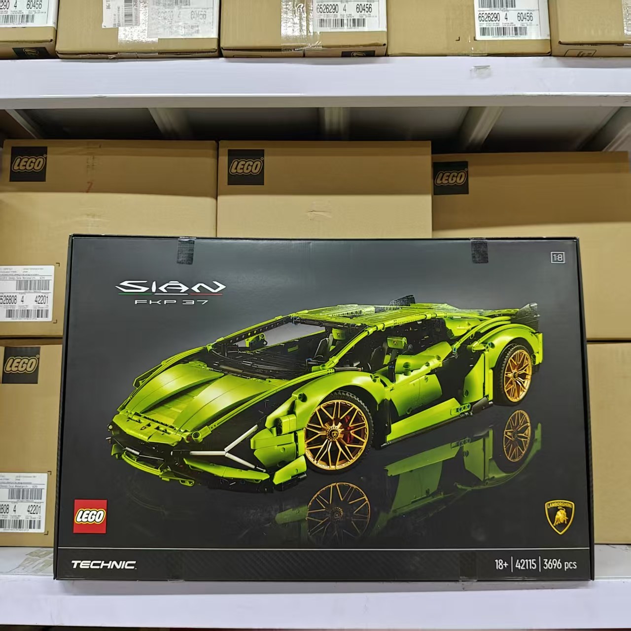 LEGO乐高科技兰博基尼跑车42115 机械组 拼装积木玩具礼物生日图片