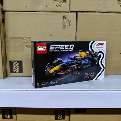 LEGO乐高超级赛车系列77243红牛车队RB20 F1赛车积木模型玩具礼物
