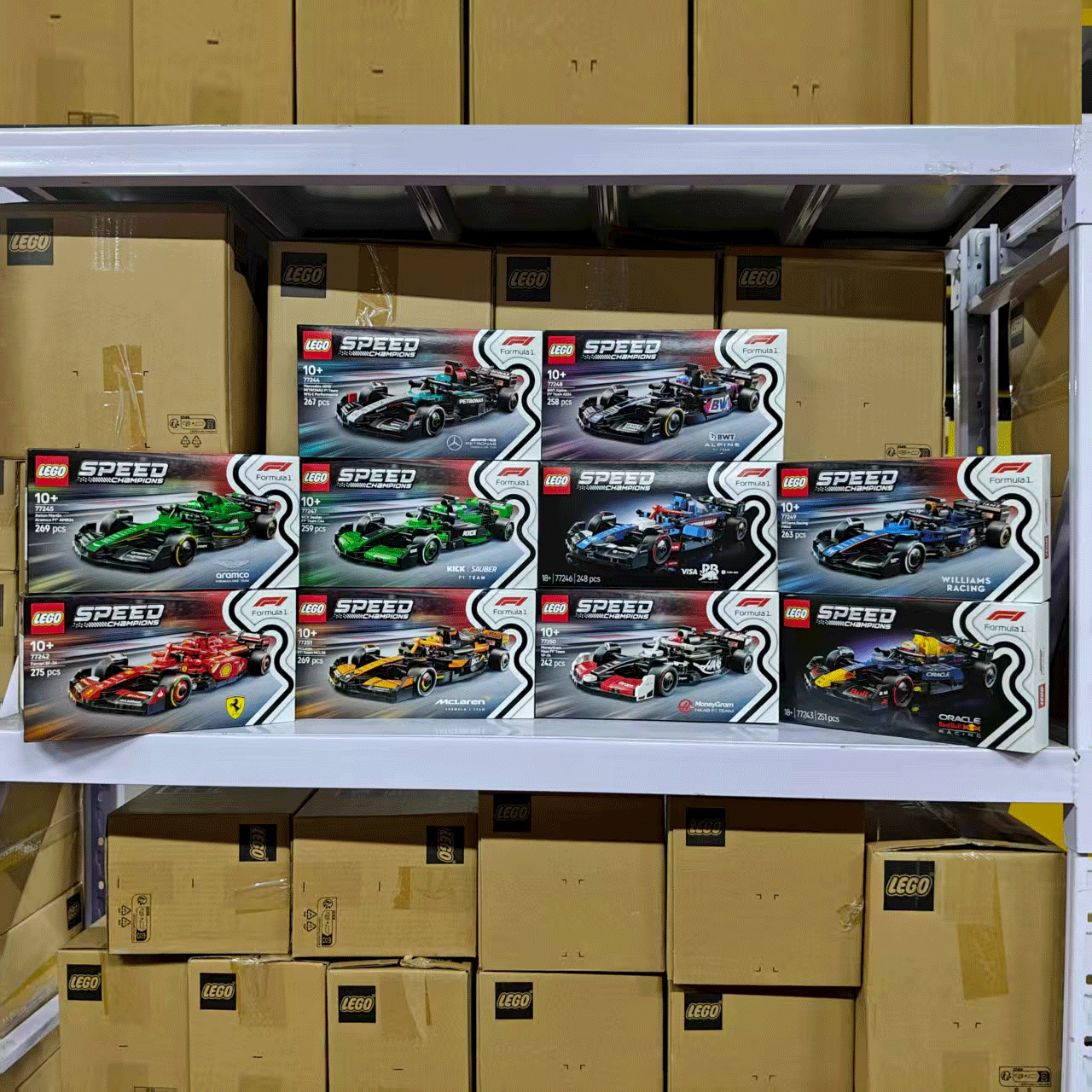 LEGO乐高赛车77242法拉利77243/77244/77245/77249/77251积木玩具