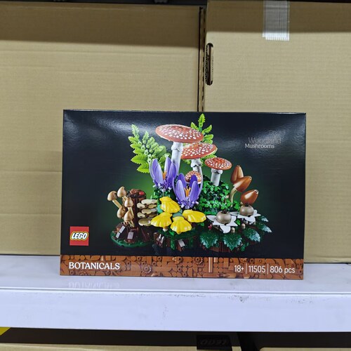 LEGO乐高花植系列11505林间蘑菇模型摆件儿童礼物益智拼搭积木