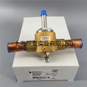 。原装正品EMERSON艾默生电磁阀200RB9T7T焊接口7/8 22.22mm电磁