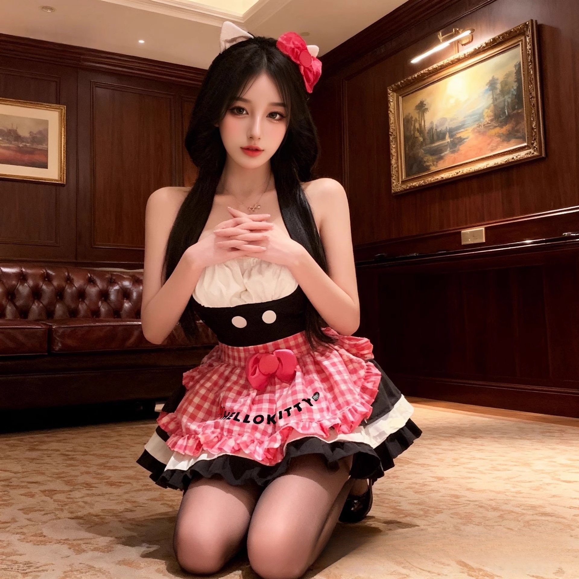 女仆kitty猫可外穿制服套装