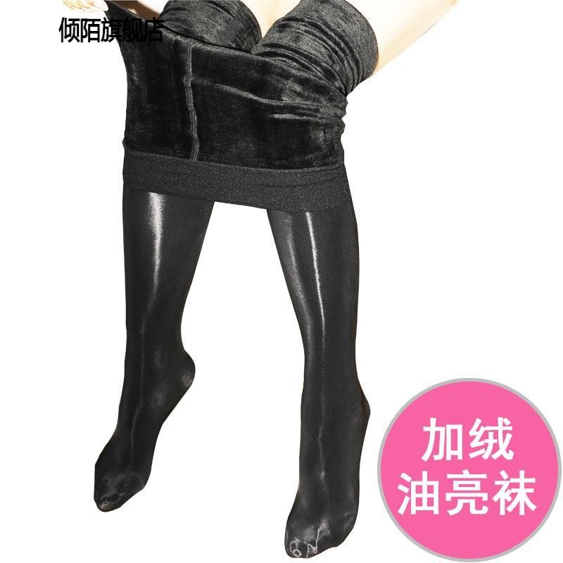 春秋季加厚油亮丝袜袜光滑打底裤