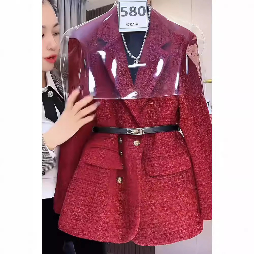 今年流行特惠2718大码女装减龄名媛小香风毛呢大衣胖mm法式粗花呢,女装/女士精品,大码呢大衣,淘宝优惠券,粉丝福利购,淘宝优惠卷