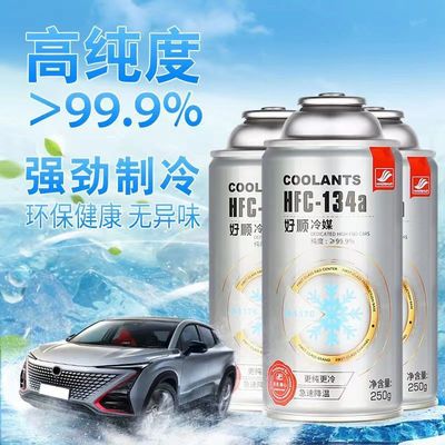 好顺汽车空调雪种冷媒HFC134a 环保氟利昂制冷剂厂家正品250g