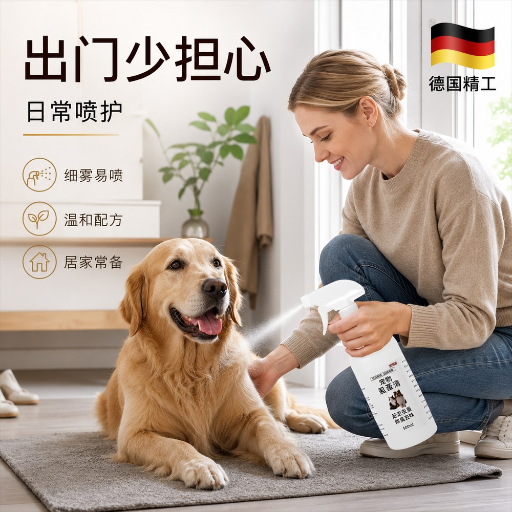 虱蚤清宠物猫狗体外驱虫