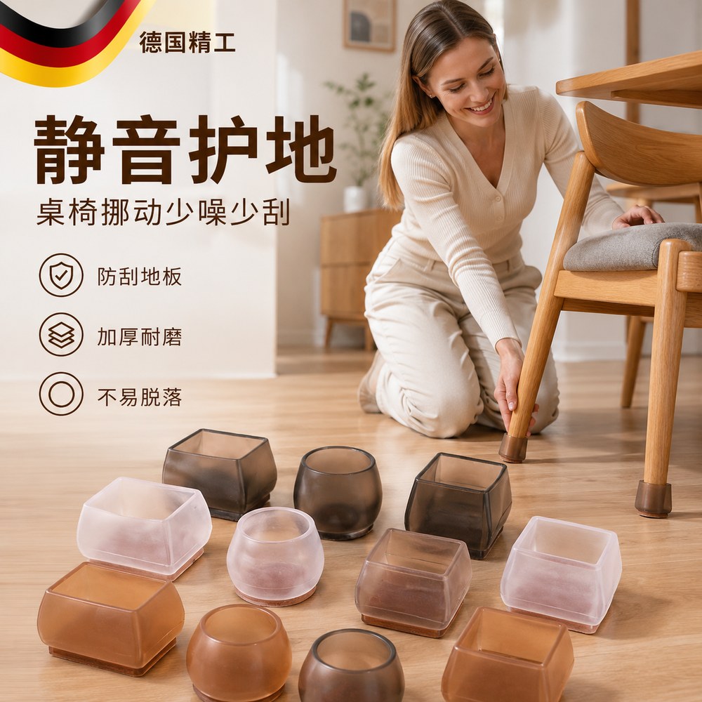 桌椅静音脚垫保护腿套通