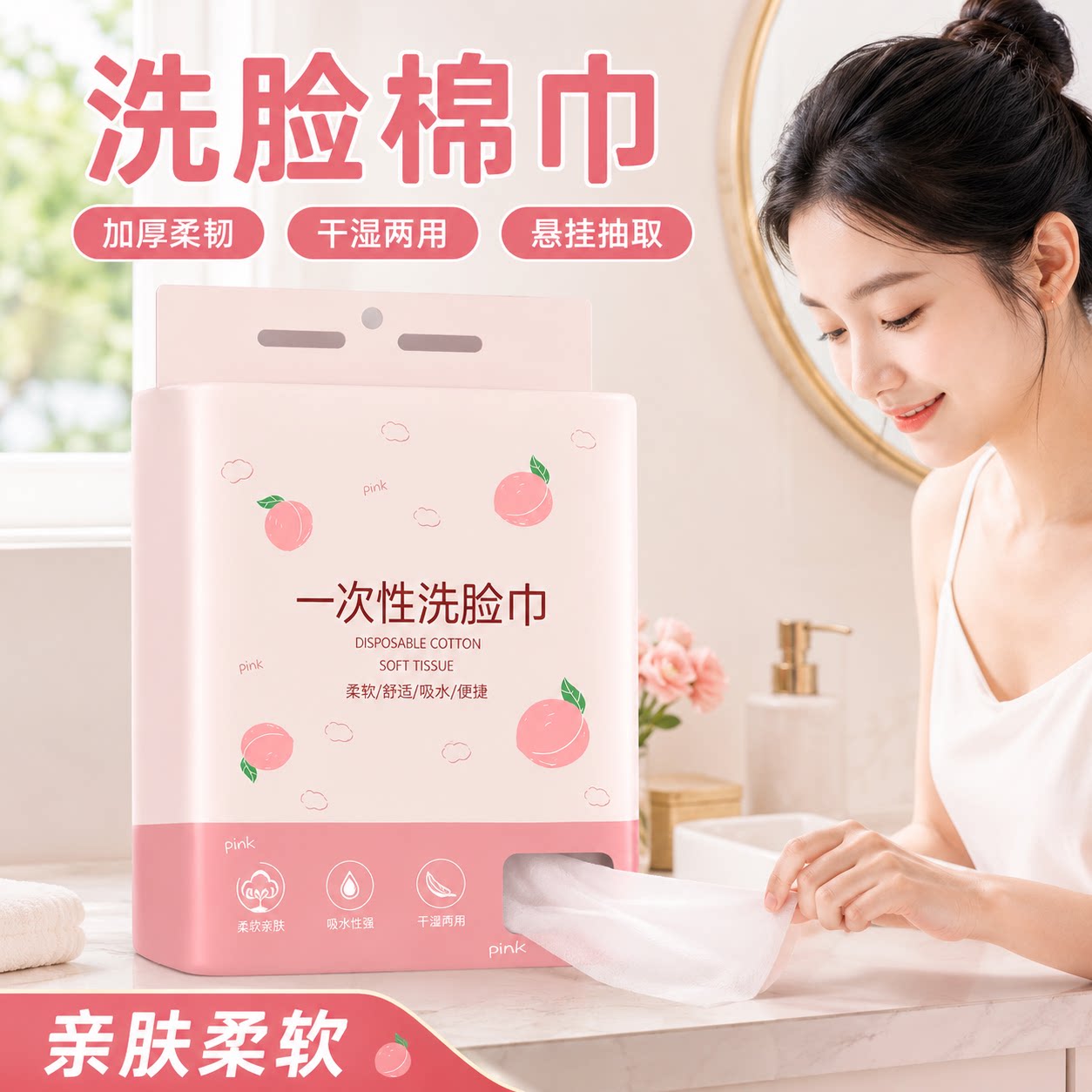 【央ma力荐】一次性洗脸巾