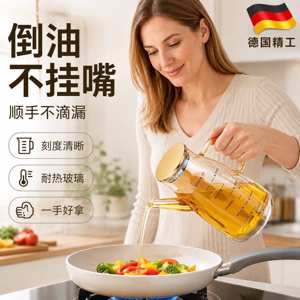 德国2026玻璃油壶家用厨