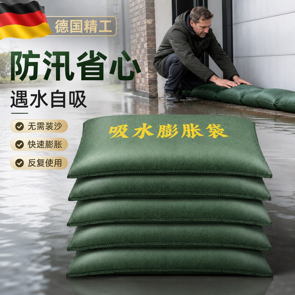 防汛吸水蓬胀袋防洪专用