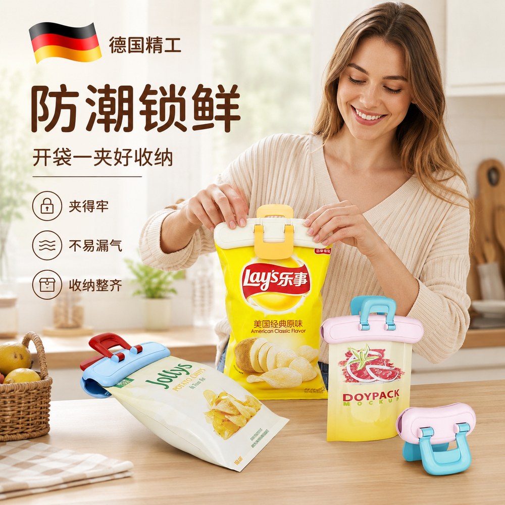 封口夹夹子密封食品零食