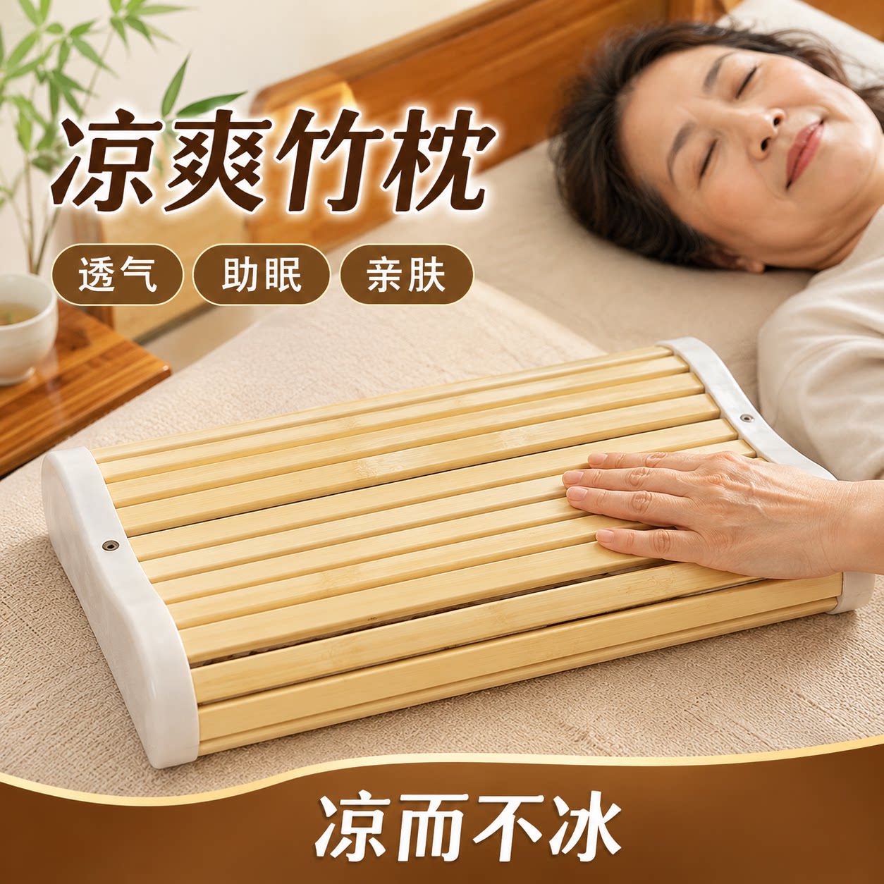 夏季凉枕头空心透气午睡