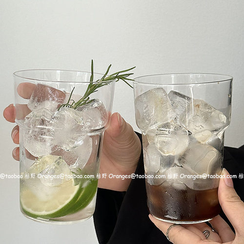 小众简约耐高温玻璃杯咖啡杯