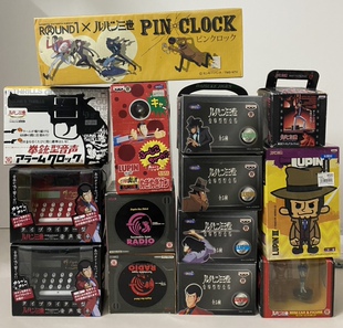 鲁邦三世 峰不二子 次元大介 手办 模型 玩具 动漫周边 日版现货