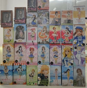 lovelive 水团 花阳 东条希 黑泽露比 小原鞠莉 国木团花丸 手办