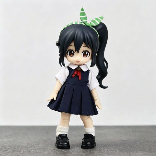 正版官谷轻音少女盒蛋粘土人ob11改娃中野梓动漫周边二次元