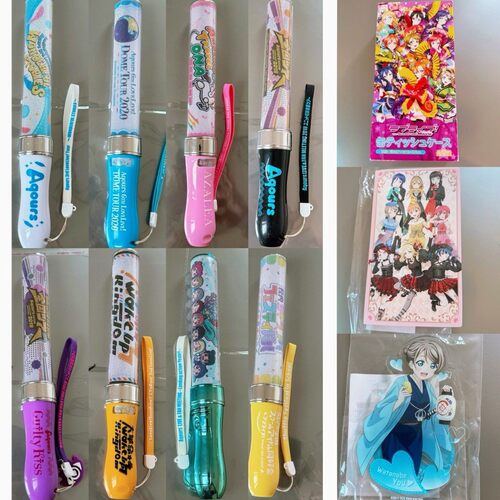 日版正版lovelive水团缪斯应援棒挂件吧唧徽章东条希动漫周边